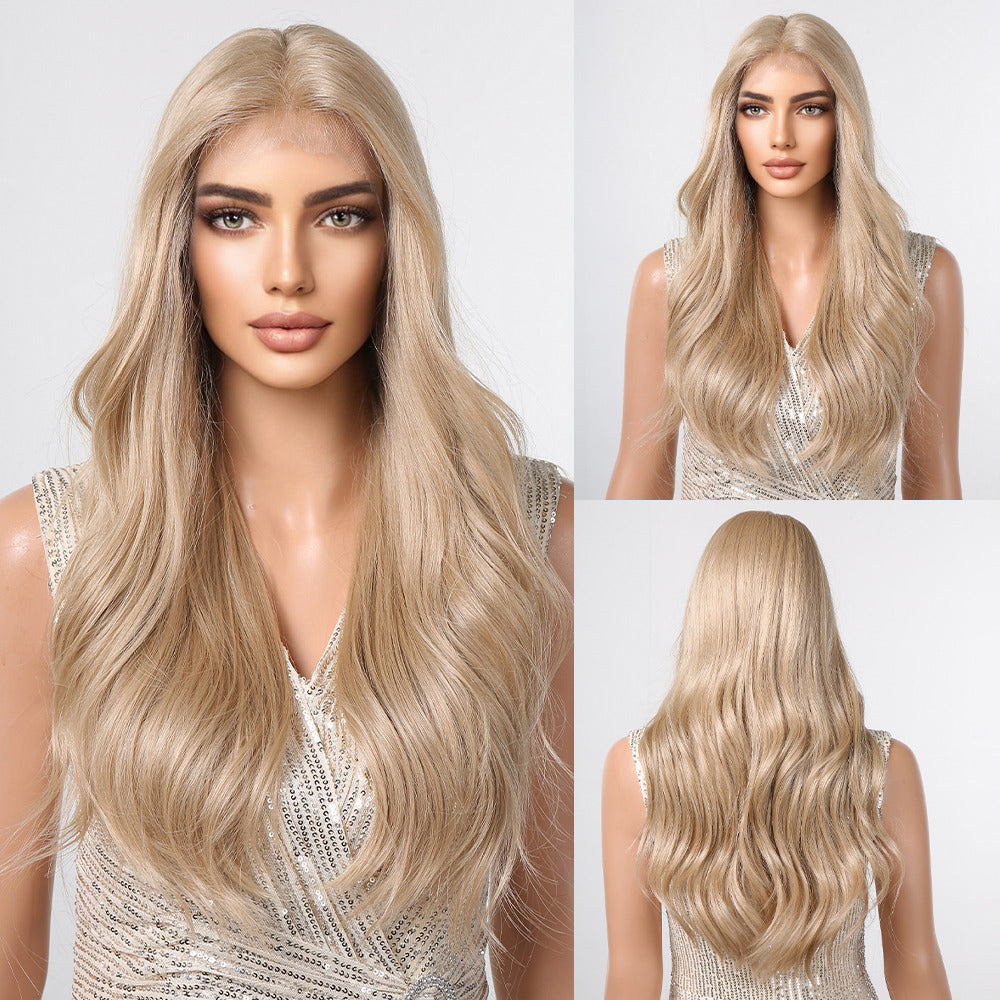 Long Ombre Blonde Lace Front Wig for Women BL66060-1